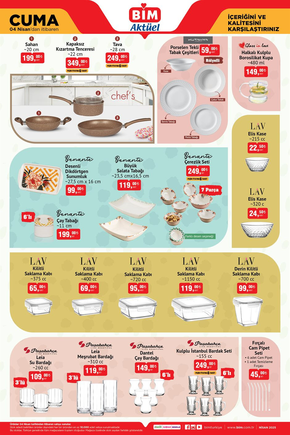 BİM 4 Nisan aktüel kataloğu yayınlandı! Bu hafta Dikey buharlı ütü, mutfak robotu, Wireless mikrofon ve daha fazlası satışta… - 4. Resim