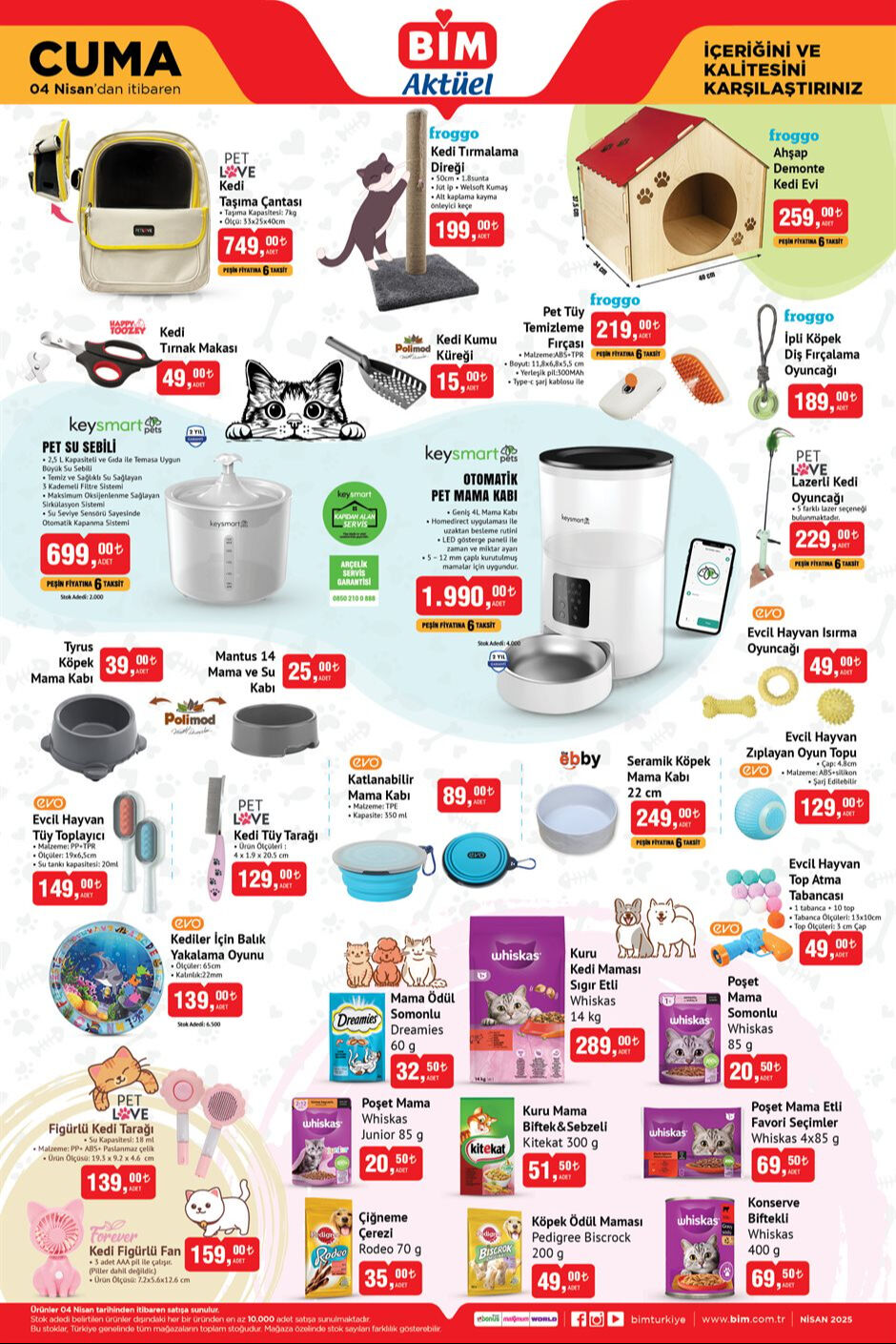 BİM 4 Nisan aktüel kataloğu yayınlandı! Bu hafta Dikey buharlı ütü, mutfak robotu, Wireless mikrofon ve daha fazlası satışta… - 1. Resim