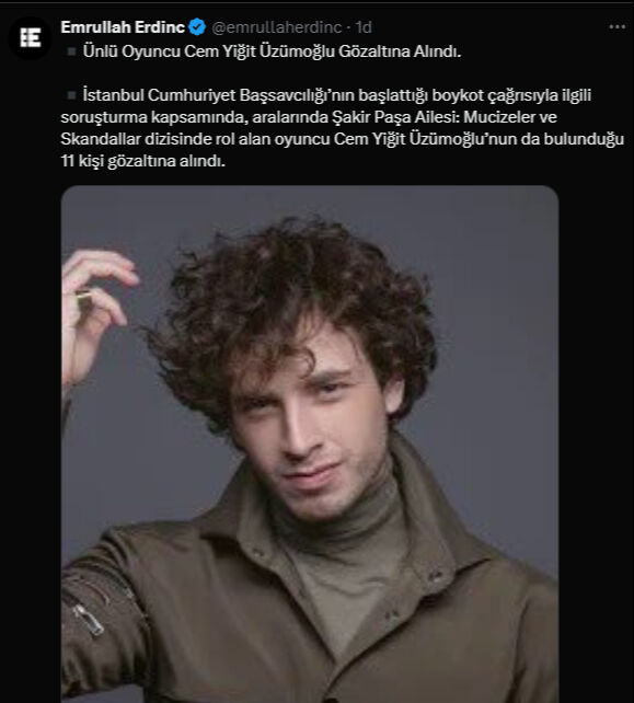 Boykot çağrısı yapan 11 kişi gözaltına alınmıştı! Aralarında ünlü oyuncu da çıktı - 5. Resim