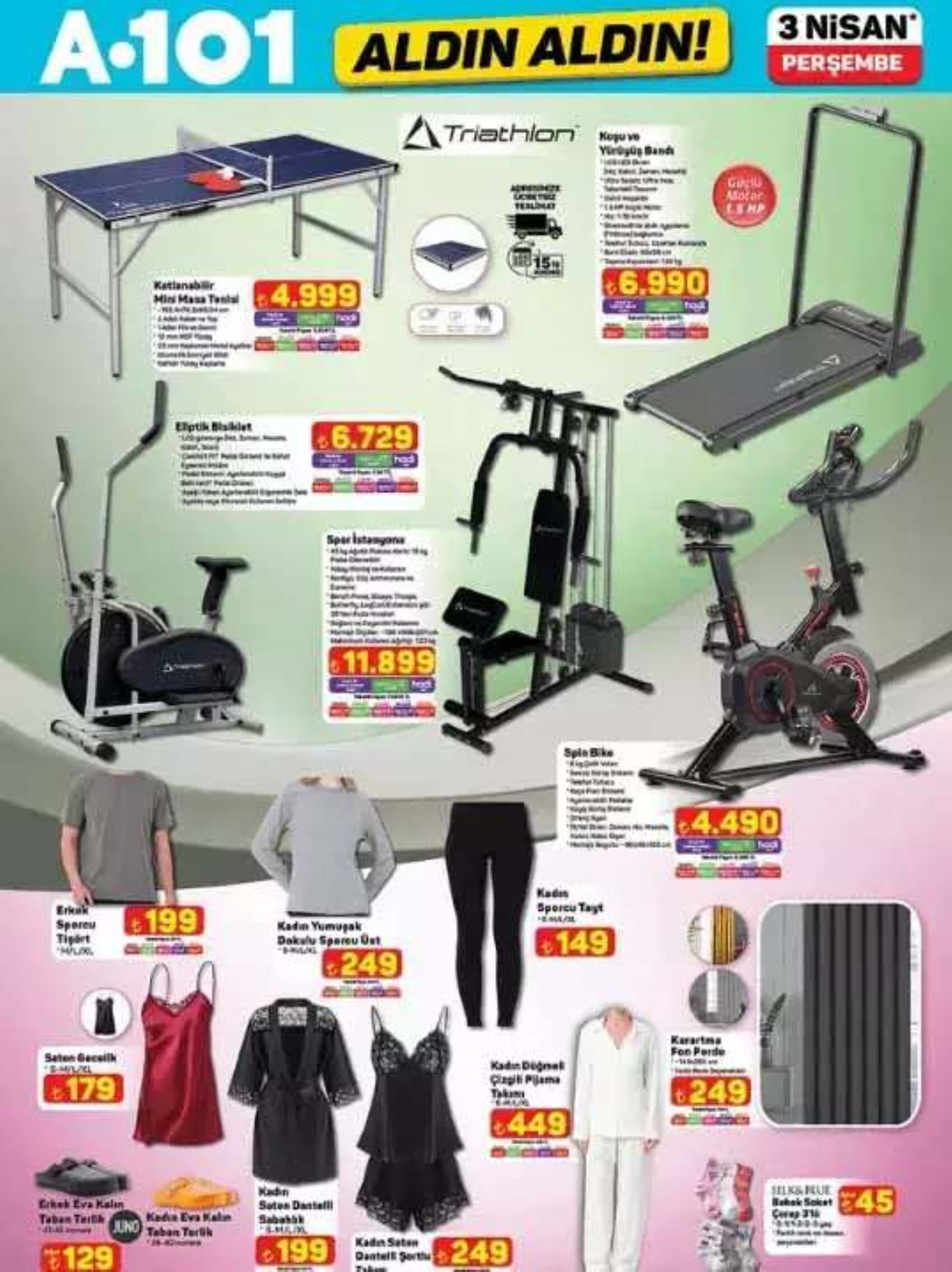 Bugün A101'e neler geliyor? 3 Nisan Perşembe aktüel kataloğu yayımlandı - 6. Resim