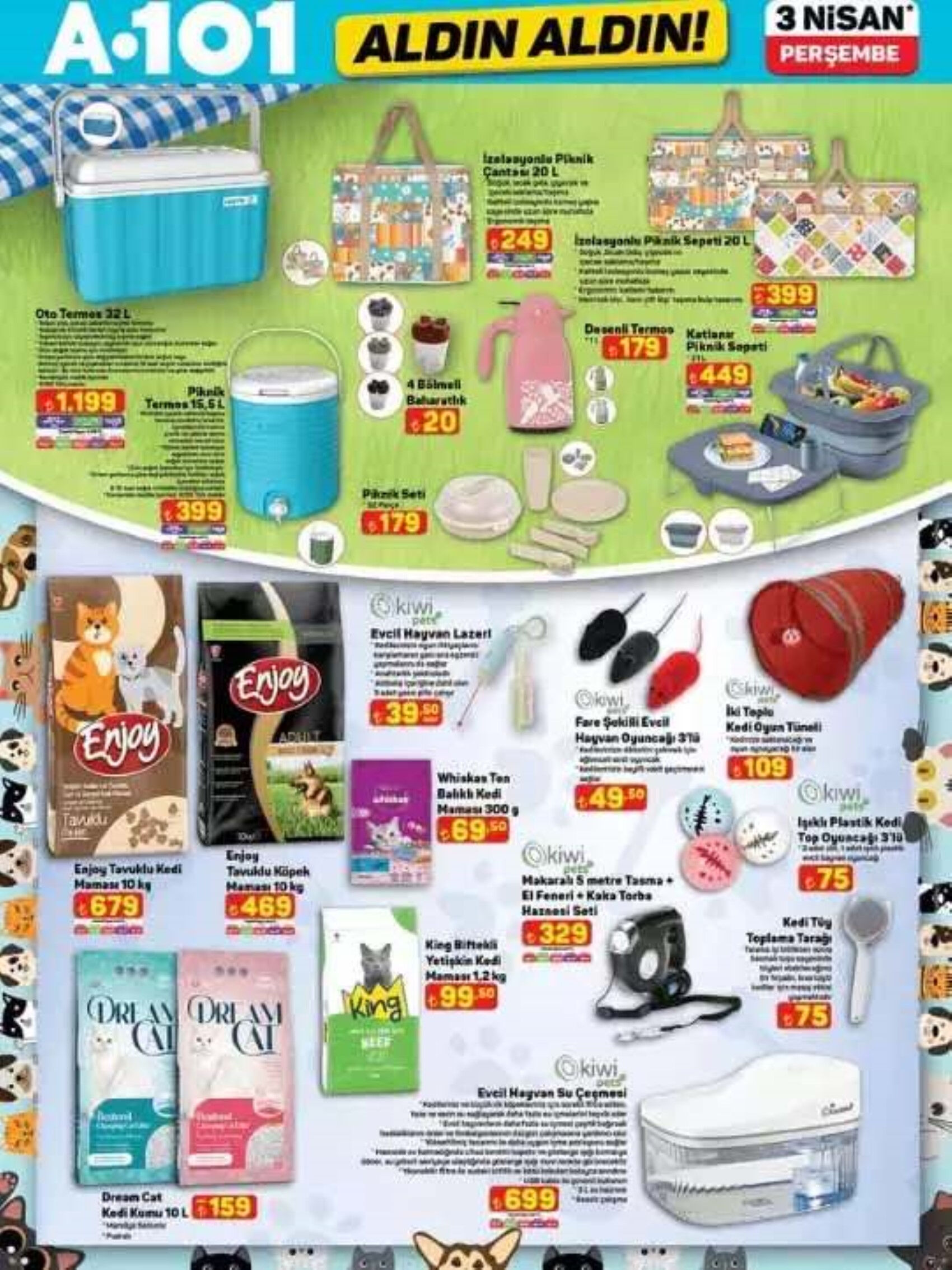 Bugün A101'e neler geliyor? 3 Nisan Perşembe aktüel kataloğu yayımlandı - 7. Resim