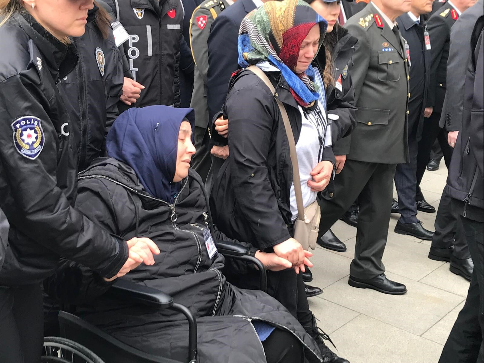 Şehit bekçi Uğur Gölçek'e acı veda: 