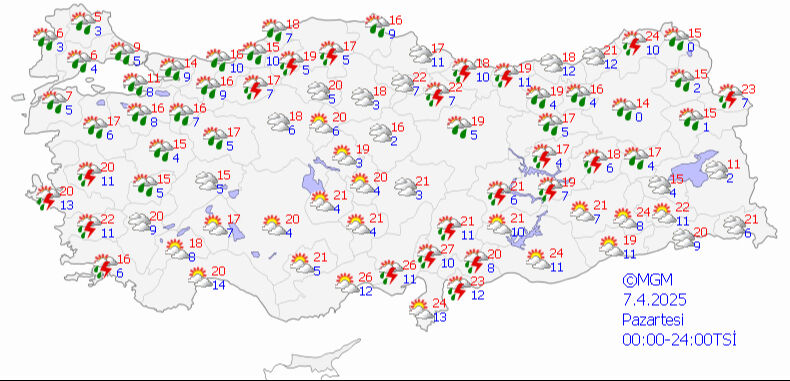 Son hava durumu raporu yayımlandı: 78 kentte 5 gün boyunca kesintisiz sürecek! İstanbul, Ankara, Bursa dikkat... - 5. Resim