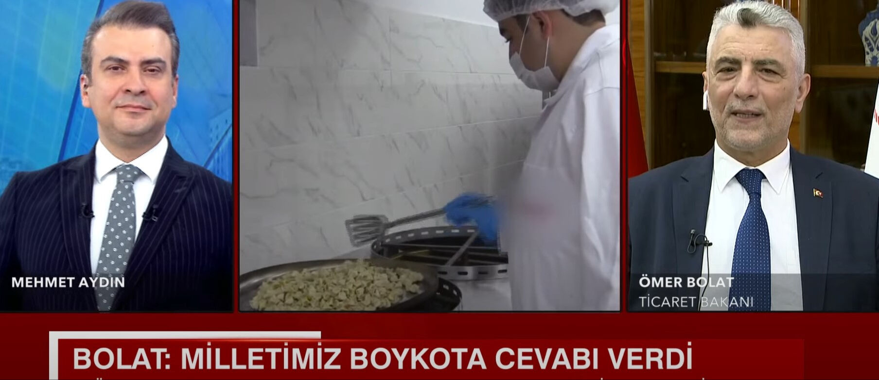 Ticaret Bakanı Ömer Bolat'tan TGRT Haber ekranlarında 