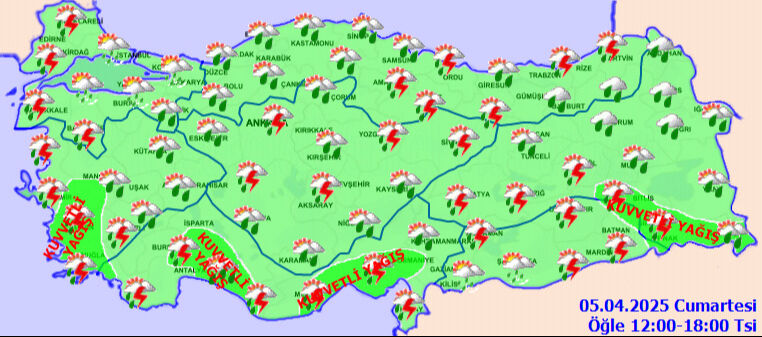 Bugün İstanbul'da yağmur var mı? Meteoroloji, 5 Nisan Cumartesi İstanbul hava durumunu açıkladı Bugün İstanbul'da yağmur var mı? Meteoroloji, 5 Nisan Cumartesi İstanbul hava durumunu açıkladı - 2. Resim