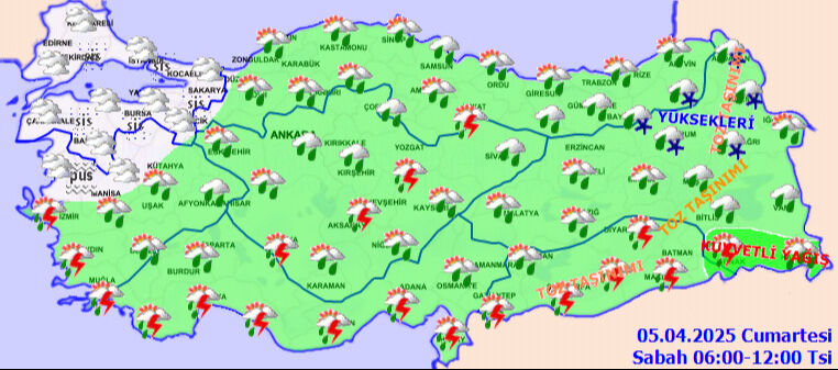 Bugün İstanbul'da yağmur var mı? Meteoroloji, 5 Nisan Cumartesi İstanbul hava durumunu açıkladı Bugün İstanbul'da yağmur var mı? Meteoroloji, 5 Nisan Cumartesi İstanbul hava durumunu açıkladı - 3. Resim