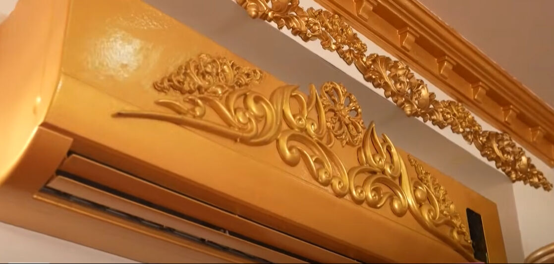 Kobra Murat evinin kapılarını açtı! Şaşaalı ve altın varaklı lüks konakta yok yok... - 8. Resim