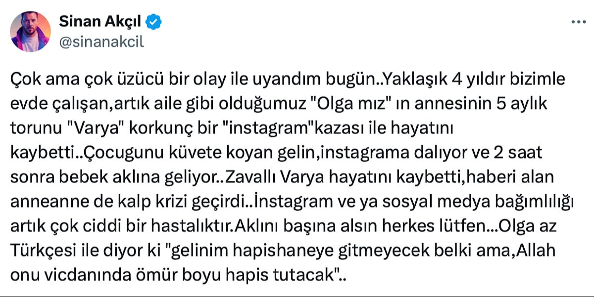 Sinan Akçıl'ın başına gelen şoke etti! Acı haberi o sözlerle duyurdu: 