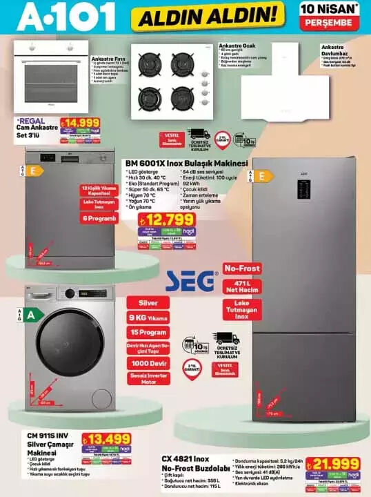 A 101'e bu hafta airfryer, bebek odası ve bakım ürünleri geliyor! A101 'de bu hafta hangi ürünler neler? A 101'e bu hafta airfryer, bebek odası ve bakım ürünleri geliyor! A101 'de bu hafta hangi ürünler neler? - 4. Resim