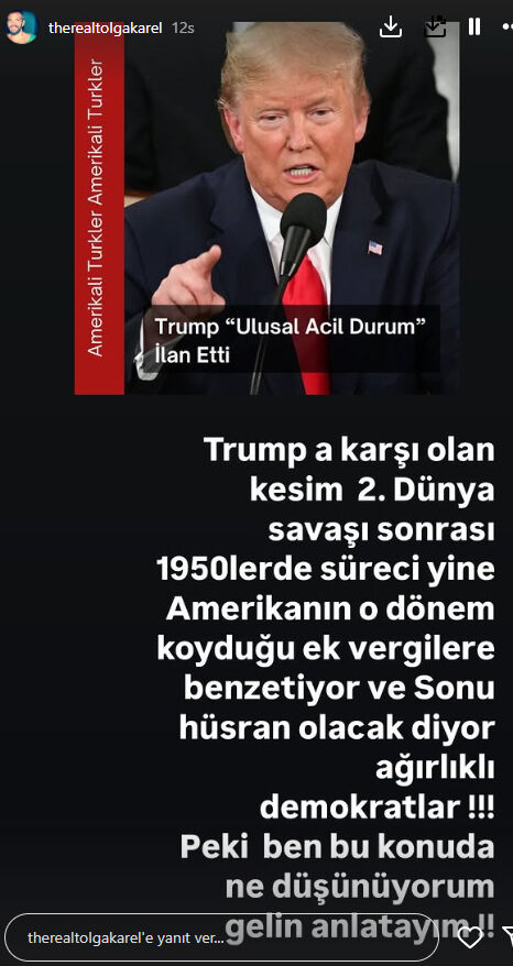 Yıllar önce ABD'ye yerleşen Tolga Karel'den gündem olan Trump analizi:  ABD'ye yerleşip tır şoförü olmuştu! Tolga Karel'den gündem olan Trump analizi: