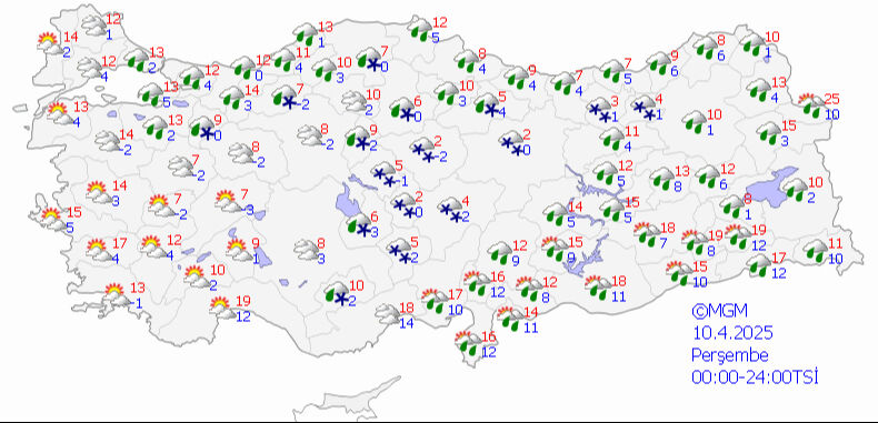 Kış kıskandı geri döndü! Montları kaldırmayın, bahar tatilde: İşte gün gün hava raporu! - 4. Resim