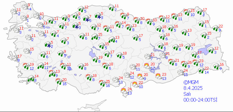 Kış kıskandı geri döndü! Montları kaldırmayın, bahar tatilde: İşte gün gün hava raporu! - 2. Resim