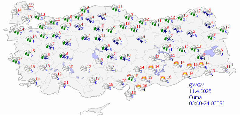Kış kıskandı geri döndü! Montları kaldırmayın, bahar tatilde: İşte gün gün hava raporu! - 5. Resim