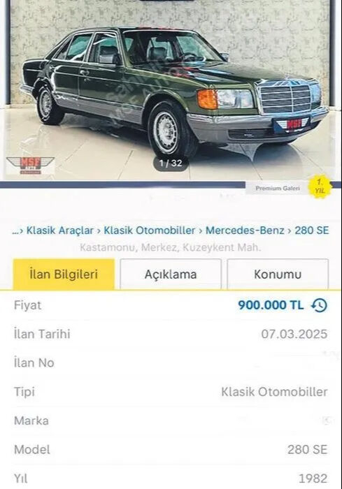 'Maraşlı' dizisinin gözde arabası satışa çıktı! Fiyatı dikkat çekti 'Maraşlı' dizisinin gözde arabası satışa çıktı! Fiyatı dikkat çekti - 3. Resim