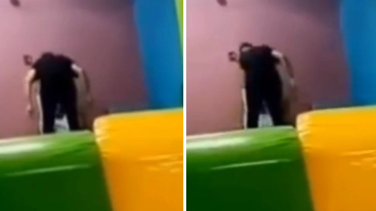 Spor salonunda otizmli çocuğa şiddet! Görüntüler tepki çekti - 1. Resim