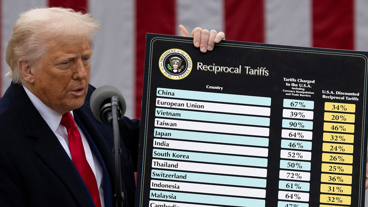 Trump 2,5 ayda ABD borsalarını çökertti! Trilyonlarca dolar buhar oldu - 1. Resim