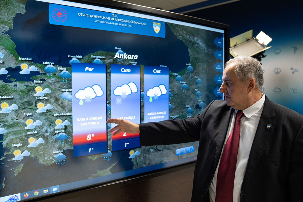 Başkente kar geliyor! Meteoroloji yurt genelinde hava durumu için uyardı: Yağışlara hazır olun! - 1. Resim