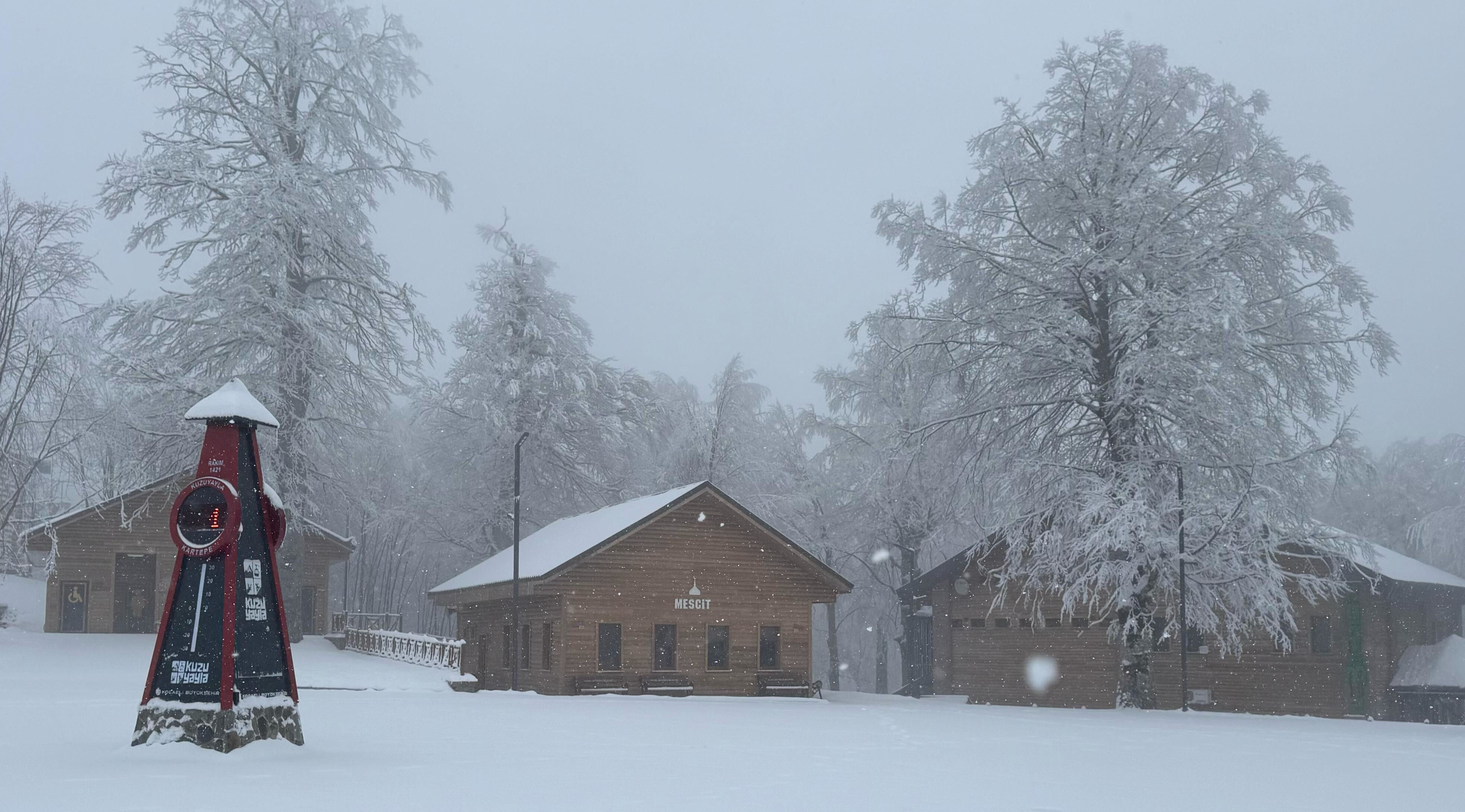 Çok sayıda il nisan ayında kar sürprizi yaşadı! Her yer bir anda beyaza büründü - 9. Resim