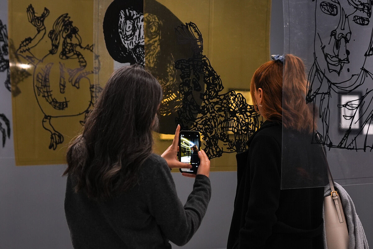 Sessizliğin yankısı! Otizmli sanatçı Remzi Yılmaz'ın sıradışı sergisi sanatseverlerin dikkatini çekti - 2. Resim