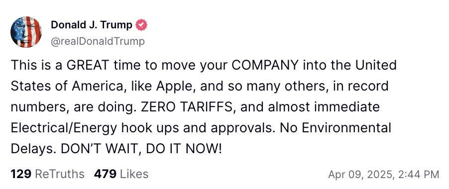 Trump kılıcı çekti! “Çin’i bırakın, Amerika’ya dönün!" Trump, Çin’in %84’lük vergisine cevap verdi: Şirketlerinizi ABD'ye taşıyın! - 1. Resim