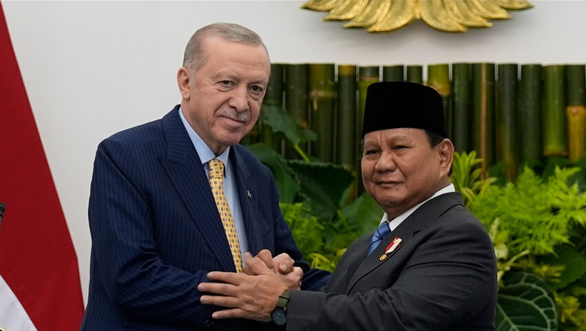 Erdoğan'dan Endonezya'lı mevkvidaşı Subianto ile ortak Gazze mesajı: Yeniden inşası için çalışmayı sürdüreceğiz - 4. Resim