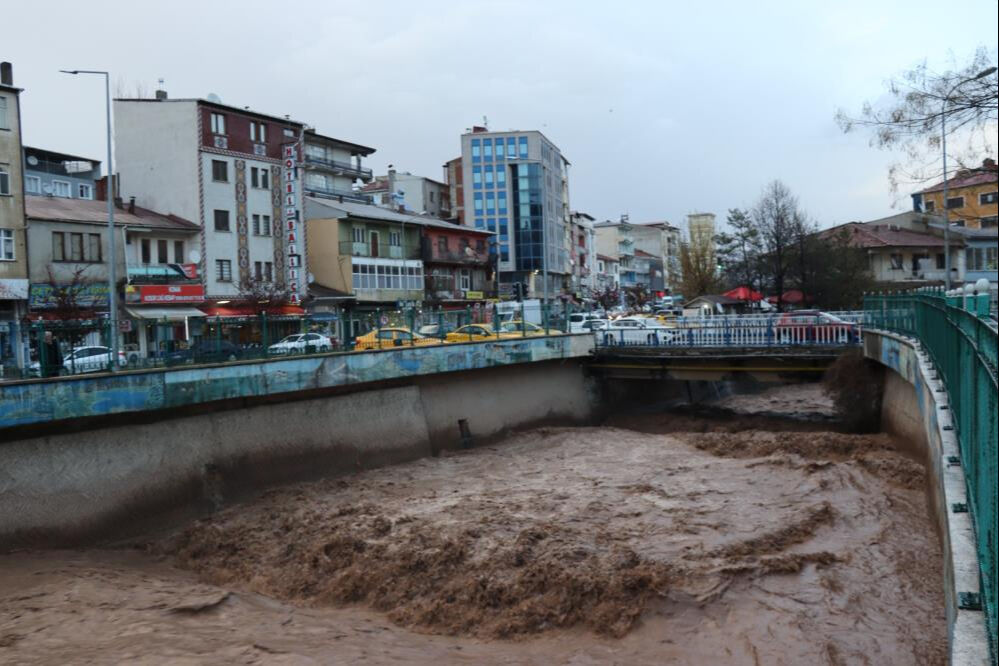 Erzurum'da &uuml;rk&uuml;ten g&ouml;r&uuml;nt&uuml;! İki katına &ccedil;ıktı, vatandaş teyakkuza ge&ccedil;ti - 1. Resim
