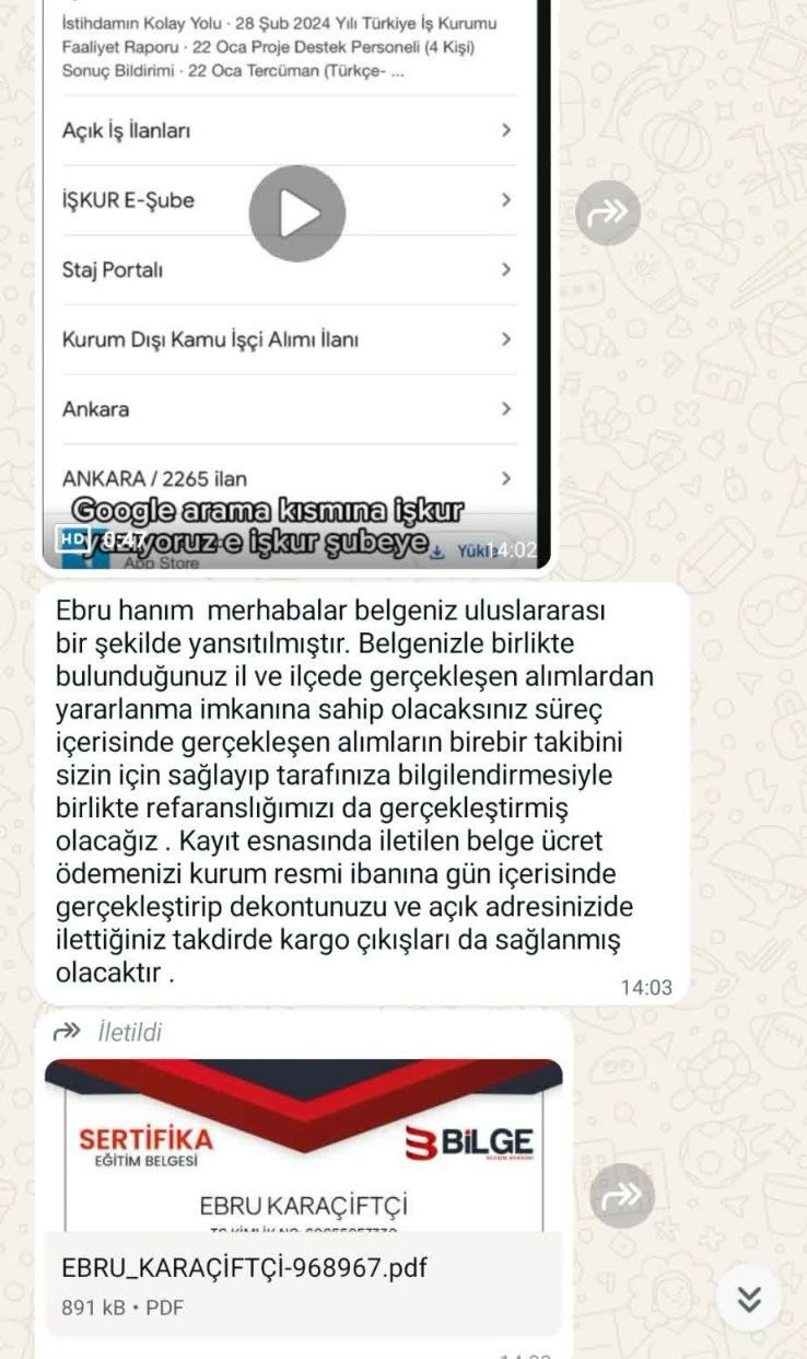 Dolgun maaş vaadiyle işsizleri dolandırdılar! Ödeme yapmayanları tehdit ettiler Dolgun maaş vaadiyle işsizleri dolandırdılar! - 2. Resim