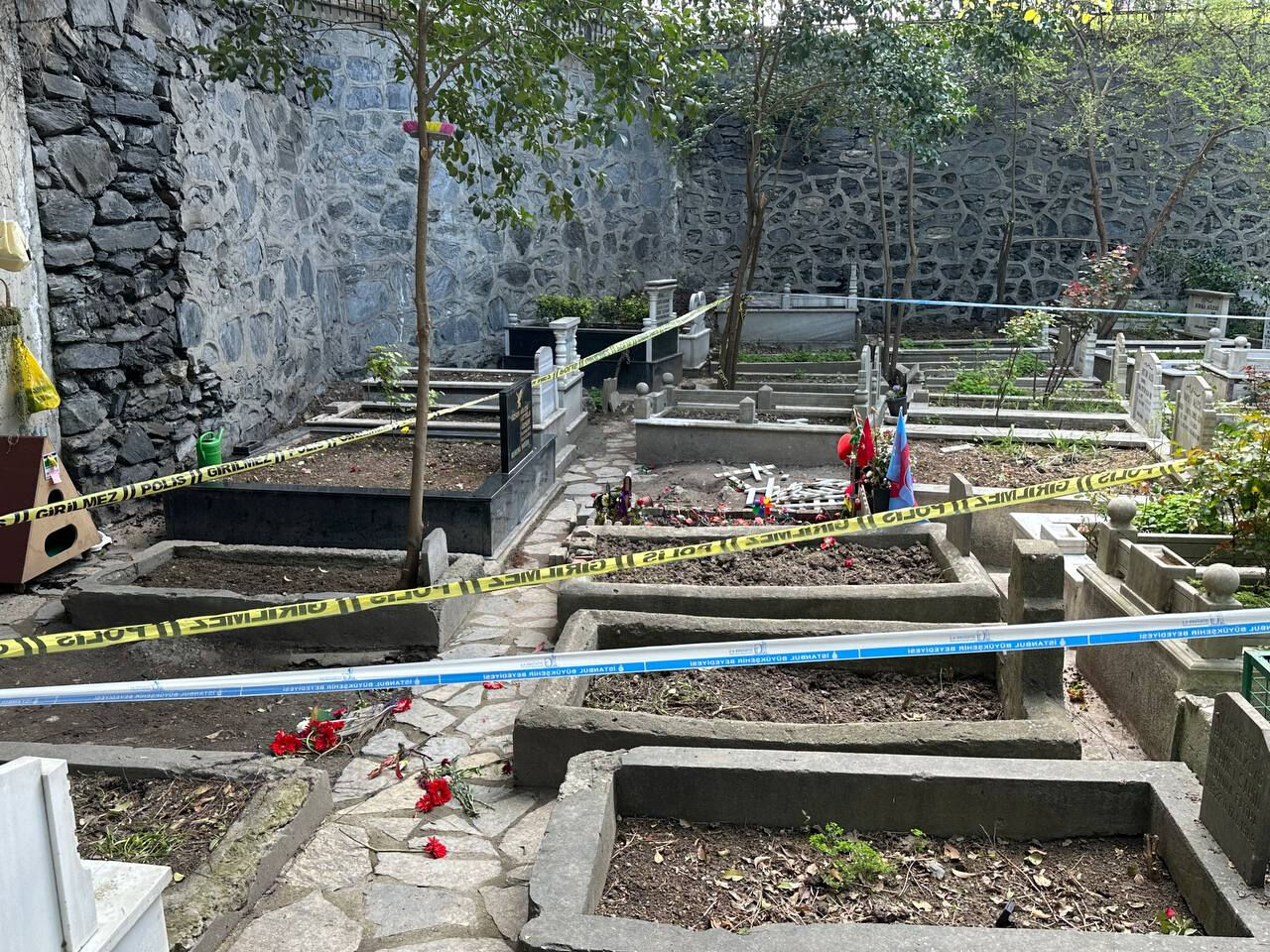 Minguzzi'nin mezarına çirkin saldırıyla ilgili özel ekip kuruldu - 1. Resim