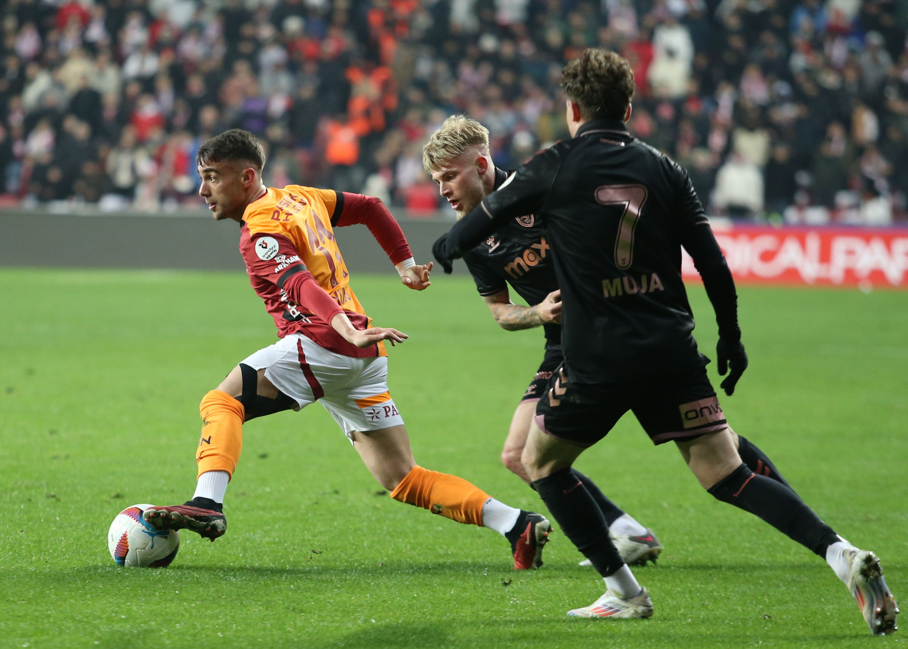 Yunus Akgün, Samsunspor karşısında yıldızlaştı! Yunus Akgün, Samsunspor karşısında yıldızlaştı! - 1. Resim