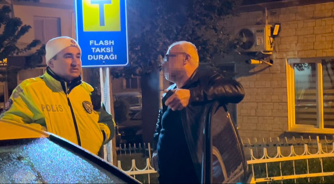 Polis çevirmesinde ilginç savunma! 