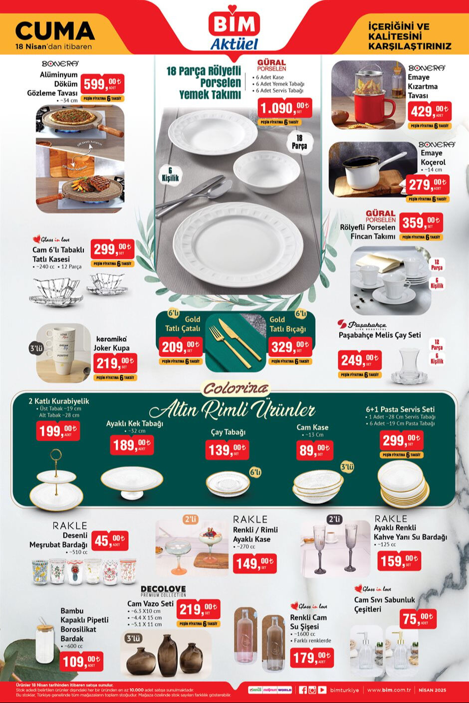 BİM 18 Nisan aktüel kataloğu! Klima, Scooter, Elektrikli Düdüklü, Mini Fırın, 23 Nisan Kostümü ve daha fazlası Bu Cuma satışta! - 3. Resim