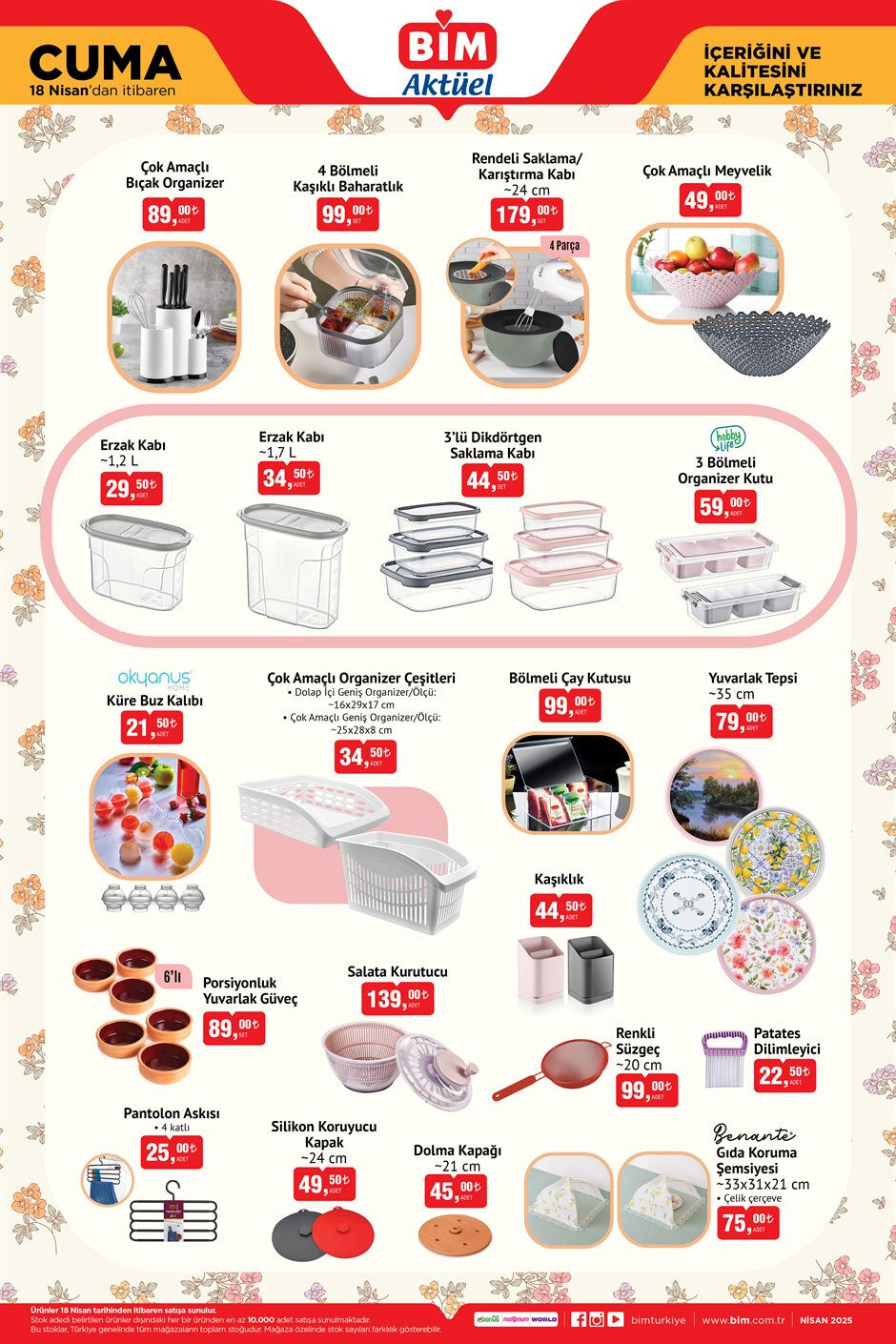 BİM 18 Nisan aktüel kataloğu! Klima, Scooter, Elektrikli Düdüklü, Mini Fırın, 23 Nisan Kostümü ve daha fazlası Bu Cuma satışta! - 4. Resim
