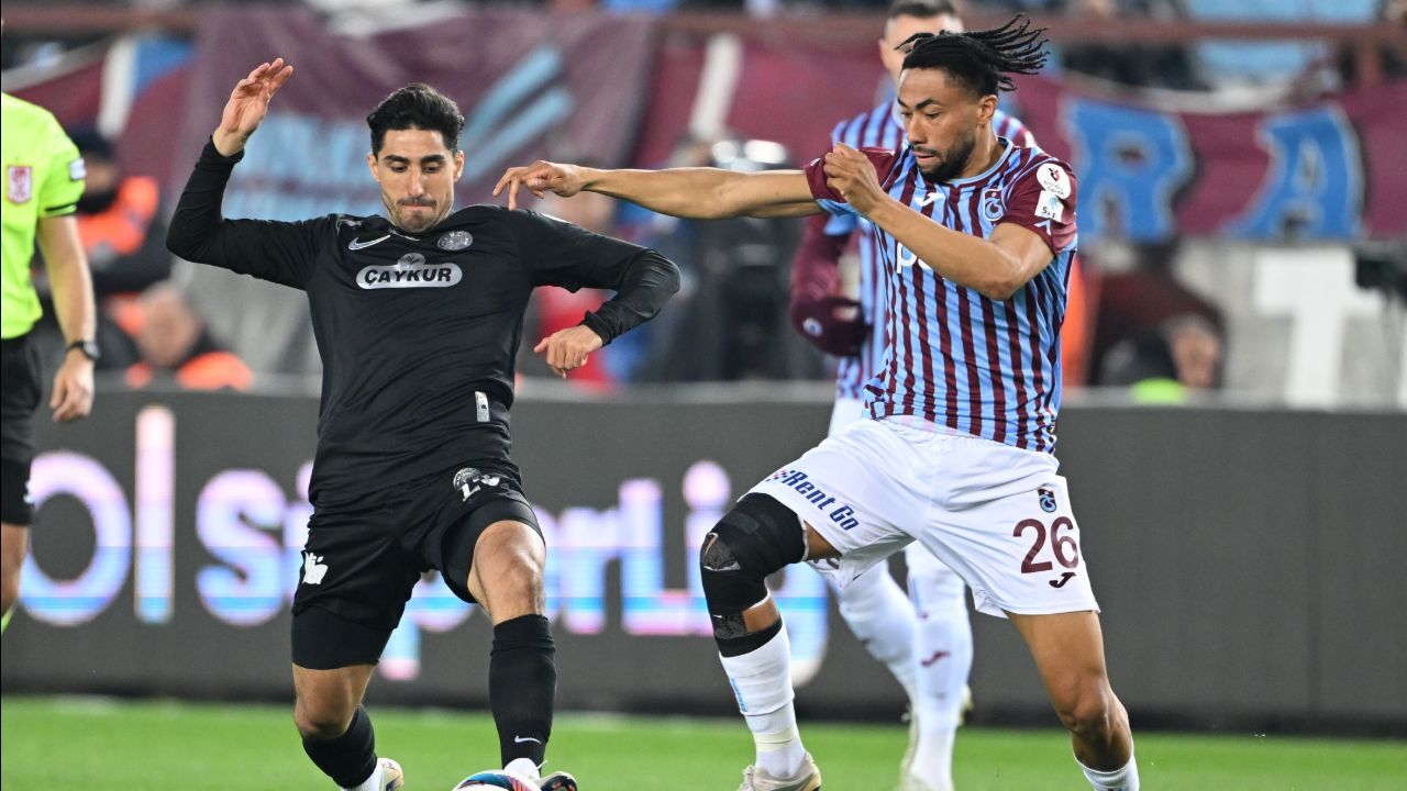  -Karadeniz derbisinde 2 gol 1 kırmızı var!