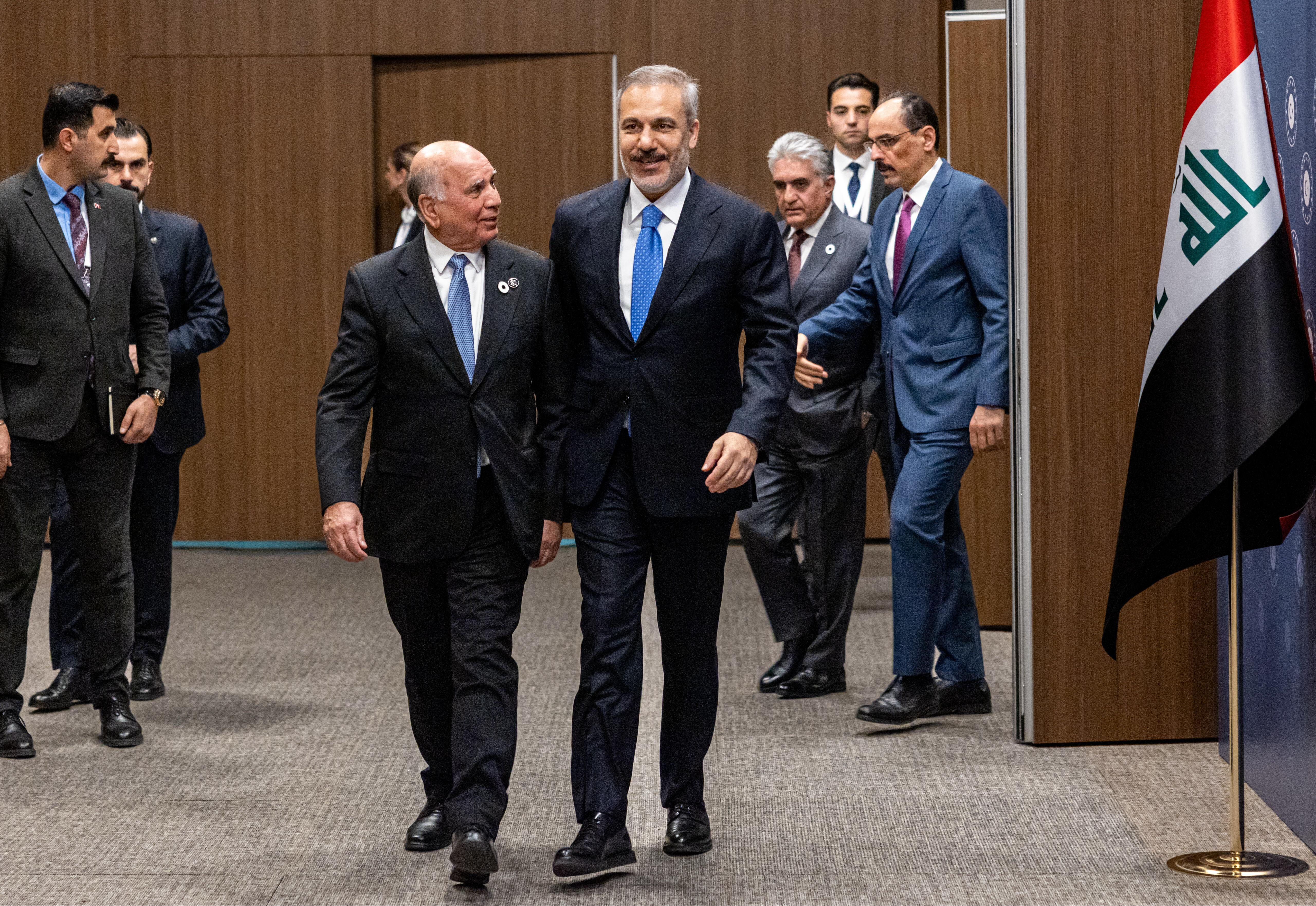 Türkiye ve Irak'tan ortak güvenlik bildirisi: Öcalan'ın silah bırakma çağrısı uygulansın Türkiye ile Irak'tan ortak güvenlik bildirisi: Öcalan'ın silah bırakma çağrısı uygulansın - 3. Resim