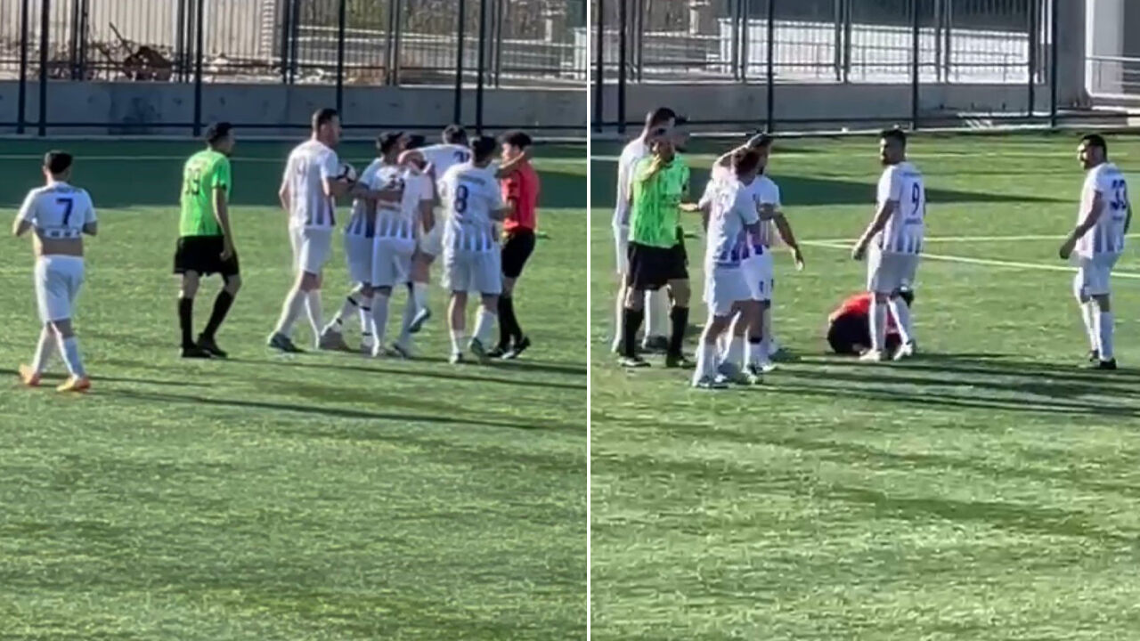 Hakeme yumruklu saldırı! O futbolcu gözaltına alındı - 1. Resim