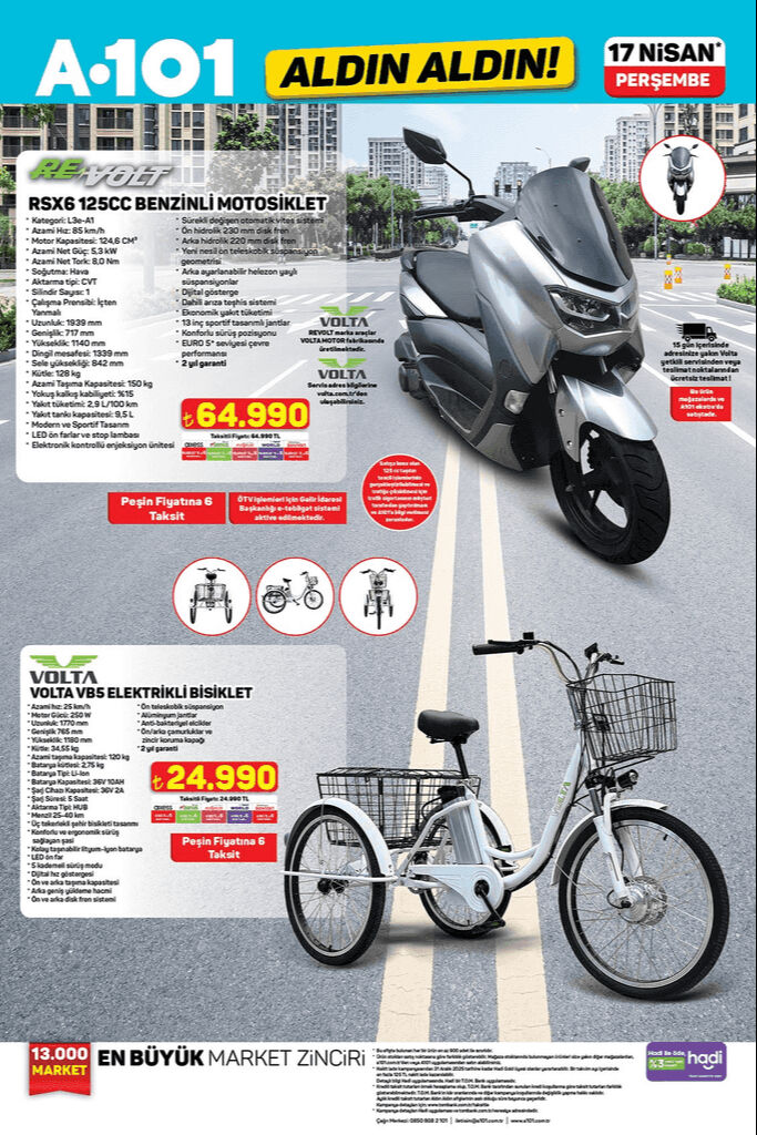 A101’de 23 Nisan havası esiyor! Boks makinesi, akülü araba, trambolin, bisiklet ve daha fazlası bu hafta satışta - 4. Resim