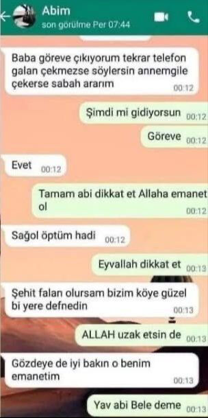 Naaşı 3 yıl sonra bulunmuştu... Şehit Nurettin Tokyürek'in vasiyeti yerine getirildi: Yüzlerce kişi cenazeye akın etti Naaşı 3 yıl sonra bulunmuştu... Şehit Nurettin Tokyürek'in vasiyeti yerine getirildi: Yüzlerce kişi cenazeye akın etti - 5. Resim