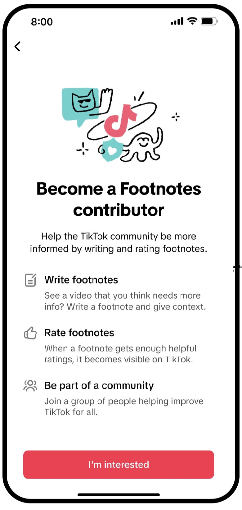 X'ten sonra TikTok'a geliyor! Footnotes ile yanlış bilgiyle mücadele - 2. Resim
