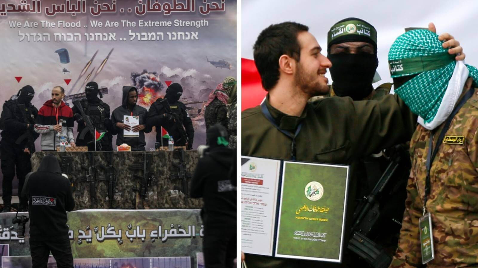 Hamas’tan rehine resti: Tek bir kurşun atılmasın, hepsini verelim! Hamas’tan rehine resti: Tek bir kurşun atılmasın, hepsini verelim! - 1. Resim