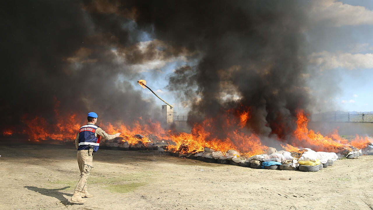 Piyasa değeri 10 milyar TL! 200 litre mazot kullanılarak hepsi imha edildi Piyasa değeri 10 milyar TL! 200 litre mazot kullanılarak hepsi imha edildi - 3. Resim