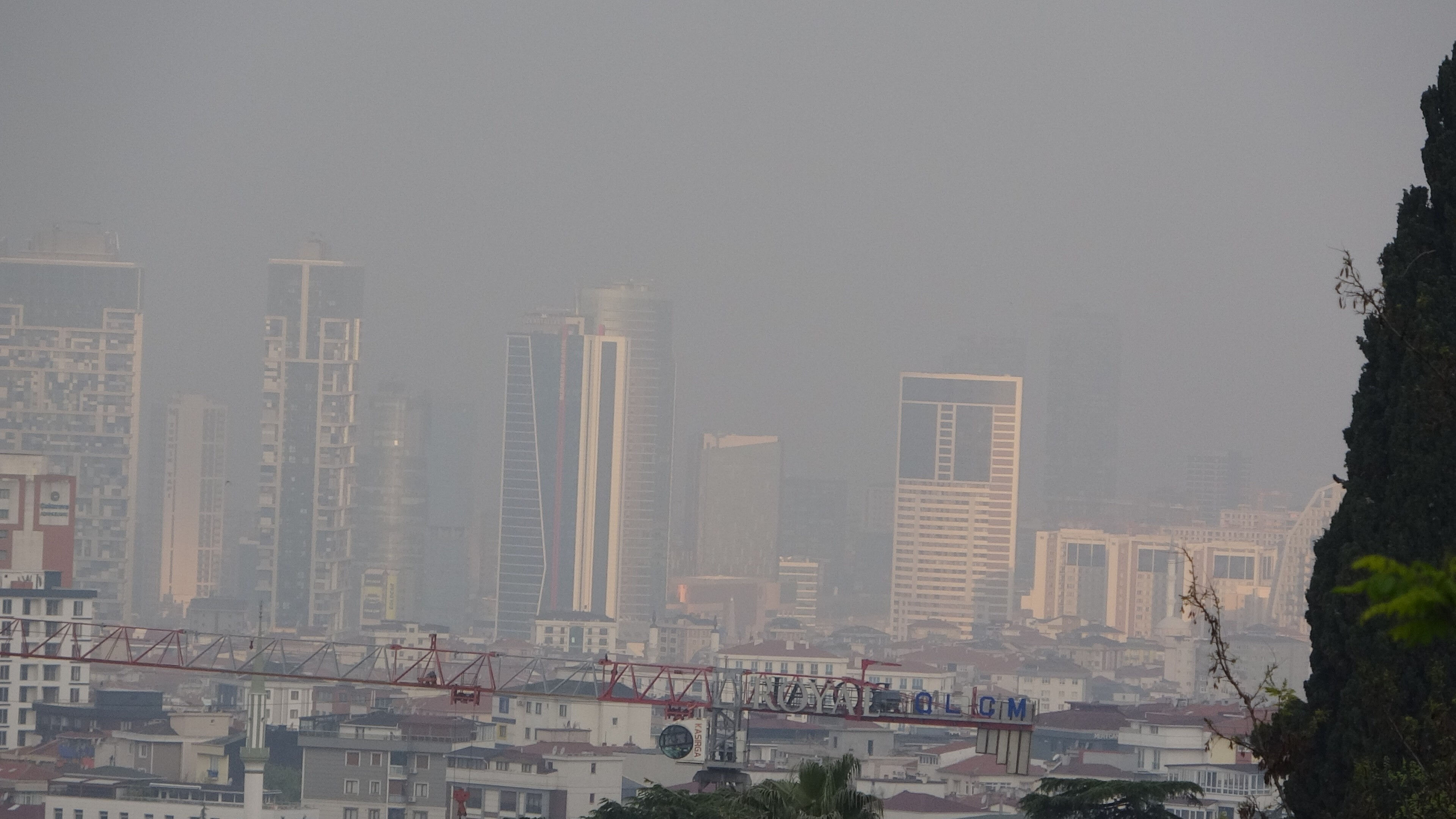 İstanbul'da korkutan seviye! Hava kirliliği çıplak gözle gözlemlendi İstanbul'da korkutan seviye! Hava kirliliği çıplak gözle gözlemlendi - 4. Resim