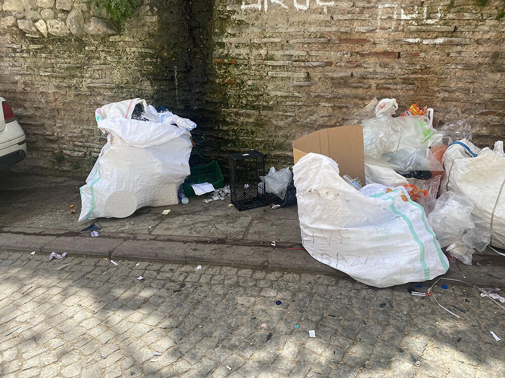 Bizans döneminden kalma tarihî sarnıç depo yapıldı Bizans döneminden kalma tarihî sarnıç depo yapıldı - 1. Resim