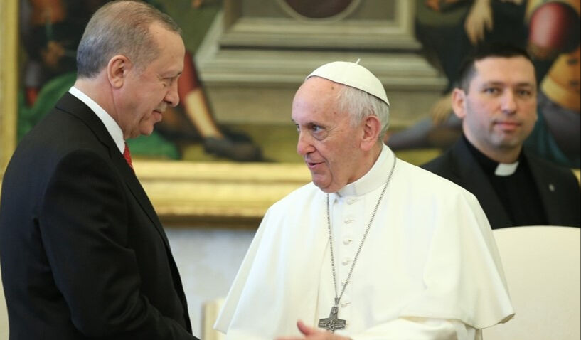 Cumhurbaşkanı Erdoğan'dan Papa Francis için taziye mesajı! O yönüne dikkat çekti - 1. Resim