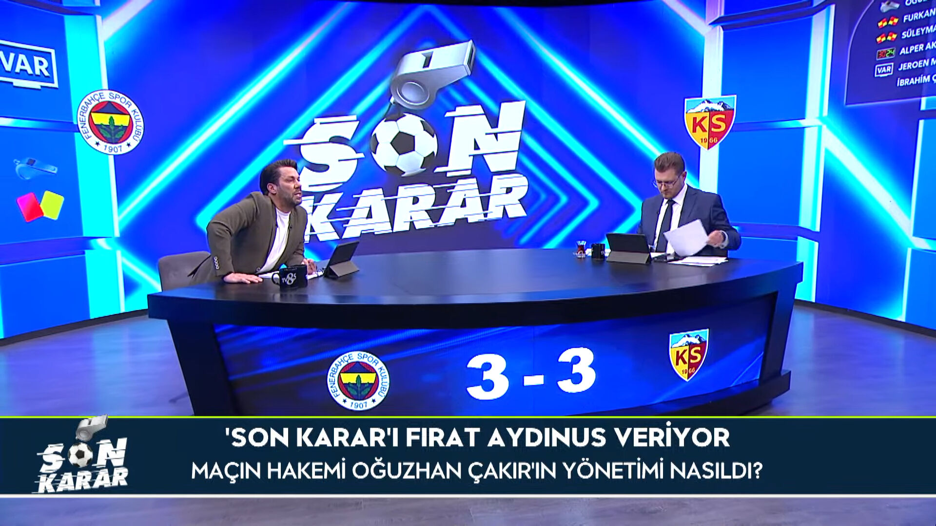 Fırat Aydınus, Fenerbahçe - Kayserispor maçını değerlendirdi! "Faul varsa VAR çağırır" - 14. Resim