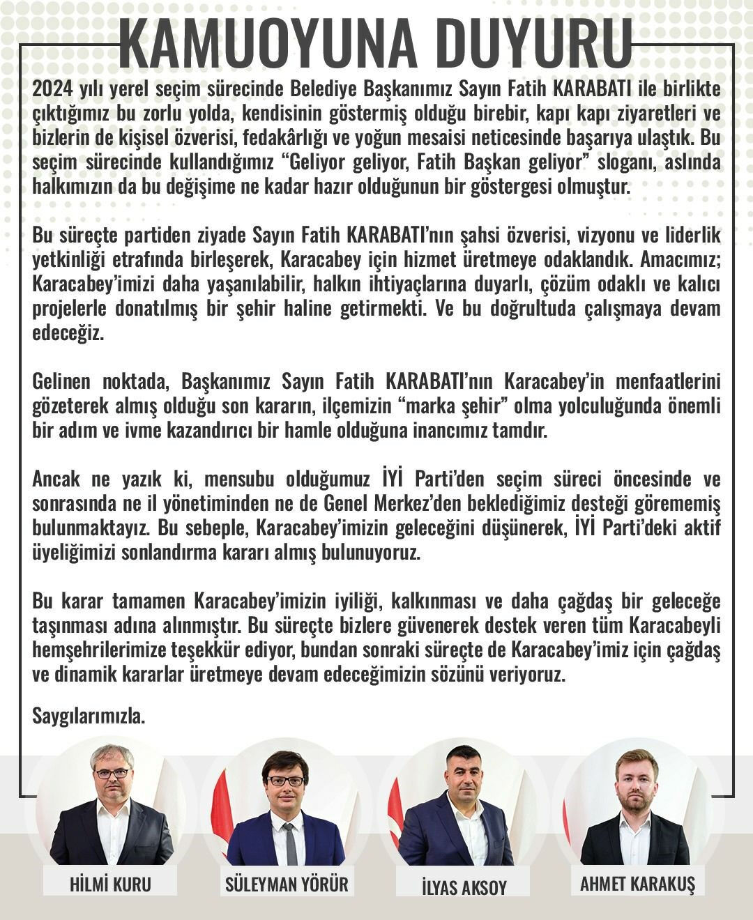 Partide istifa depremi! Belediye başkanından sonra meclis üyeleri de veda etti - 1. Resim