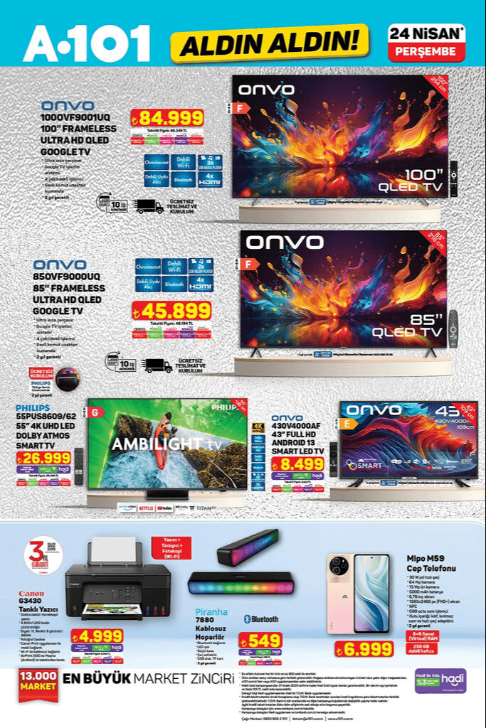 A101'de araba satışı başlıyor! 24 Nisan A101 aktüel kataloğu sürprizlerle dolu - 2. Resim