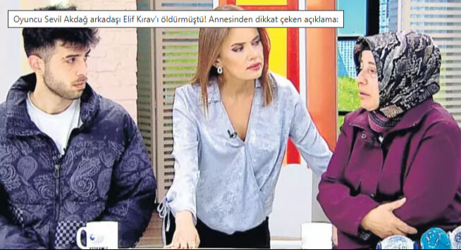 Oyuncu Sevil Akdağ arkadaşı Elif Kırav'ı öldürmüştü! Beraber eğlendikleri görüntüler ortaya çıktı Oyuncu Sevil Akdağ arkadaşı Elif Kırav'ı öldürmüştü! Beraber eğlendikleri görüntüler ortaya çıktı - 2. Resim