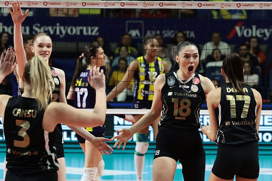 Voleybol Sultanlar Ligi'nde şampiyon VakıfBank oldu Son dakika: Voleybol Sultanlar Ligi'nde şampiyon VakıfBank - 1. Resim