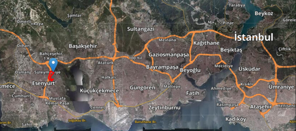 İstanbul acil toplanma alanları sorgulama: İstanbul'da deprem toplanma alanları - 2. Resim