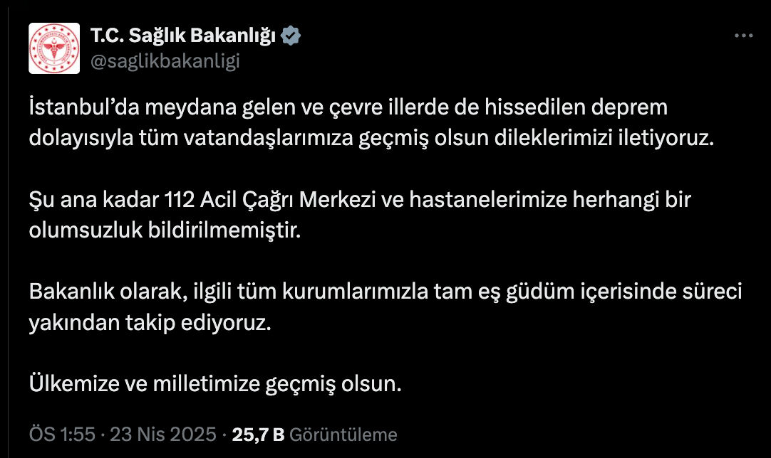 İstanbul depremde ölen var mı? Ali Yerlikaya açıklama yaptı! - 3. Resim